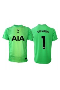 Tottenham Hotspur Guglielmo Vicario #1 Maalivahti Jalkapallovaatteet Kotipaita 2025-26 Lyhythihainen